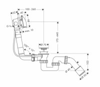 HANSGROHE EXAFILL S PARA BAÑERA